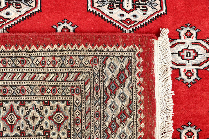 Firebrick Jaldar 6' 7 x 8' 4 - No. 59641 - ALRUG Rug Store