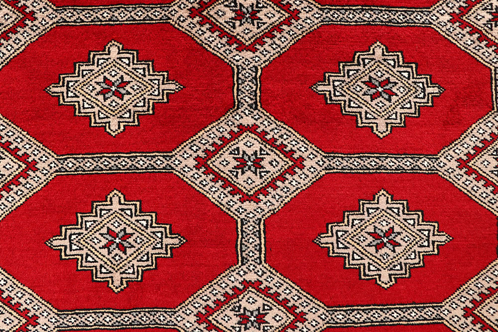 Firebrick Jaldar 6' 8 x 8' 2 - No. 59643 - ALRUG Rug Store