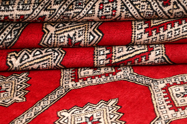 Firebrick Jaldar 6' 8 x 8' 2 - No. 59643 - ALRUG Rug Store