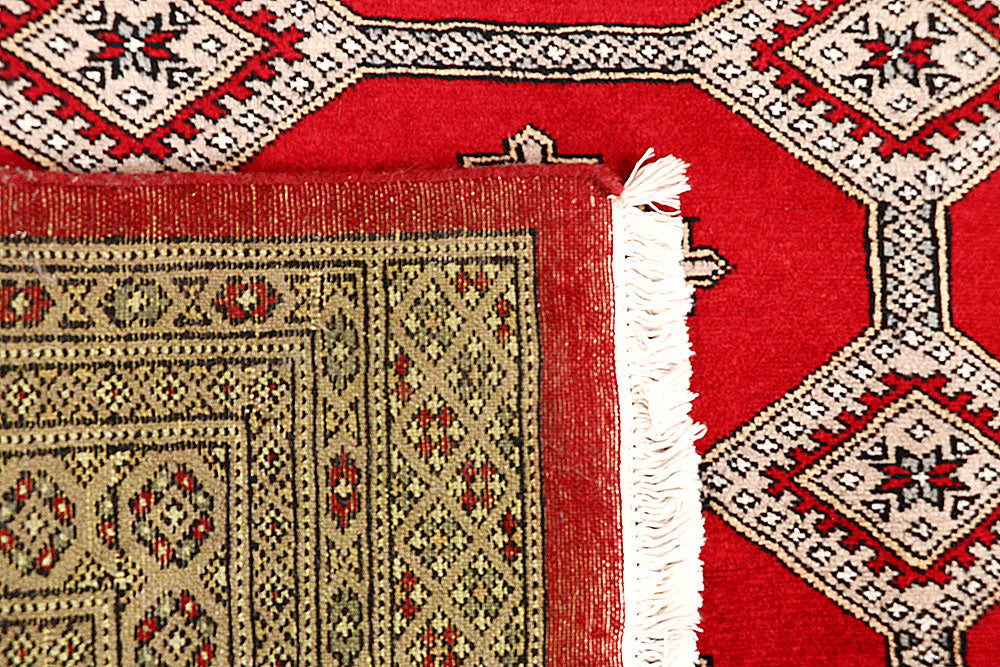 Firebrick Jaldar 6' 8 x 8' 2 - No. 59643 - ALRUG Rug Store