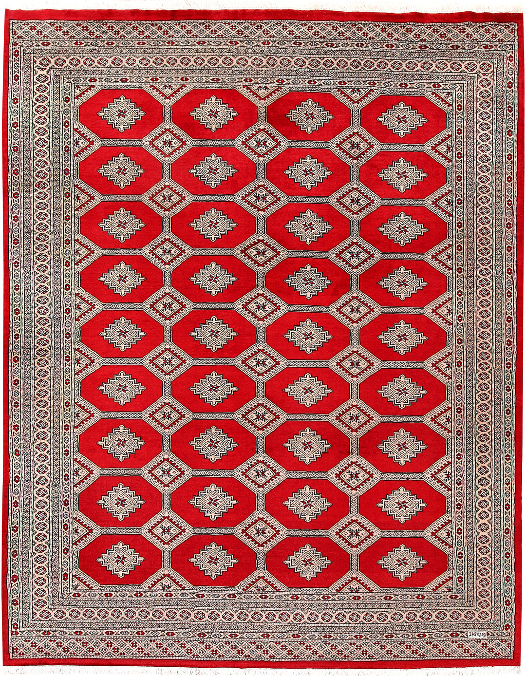 Firebrick Jaldar 6' 8 x 8' 2 - No. 59643 - ALRUG Rug Store