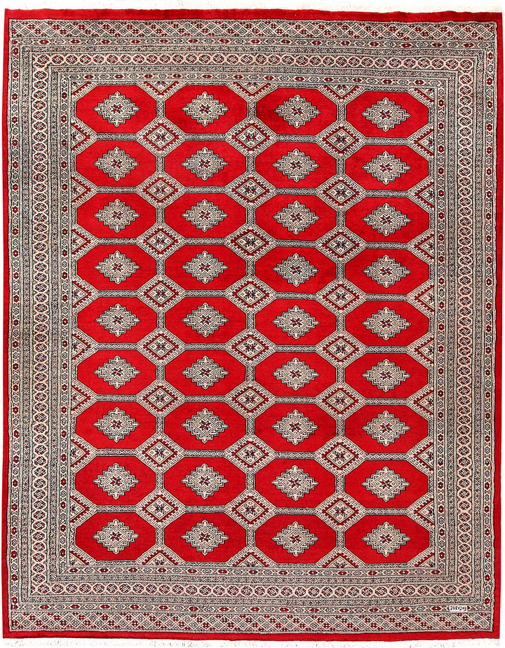 Firebrick Jaldar 6' 8 x 8' 2 - No. 59643 - ALRUG Rug Store