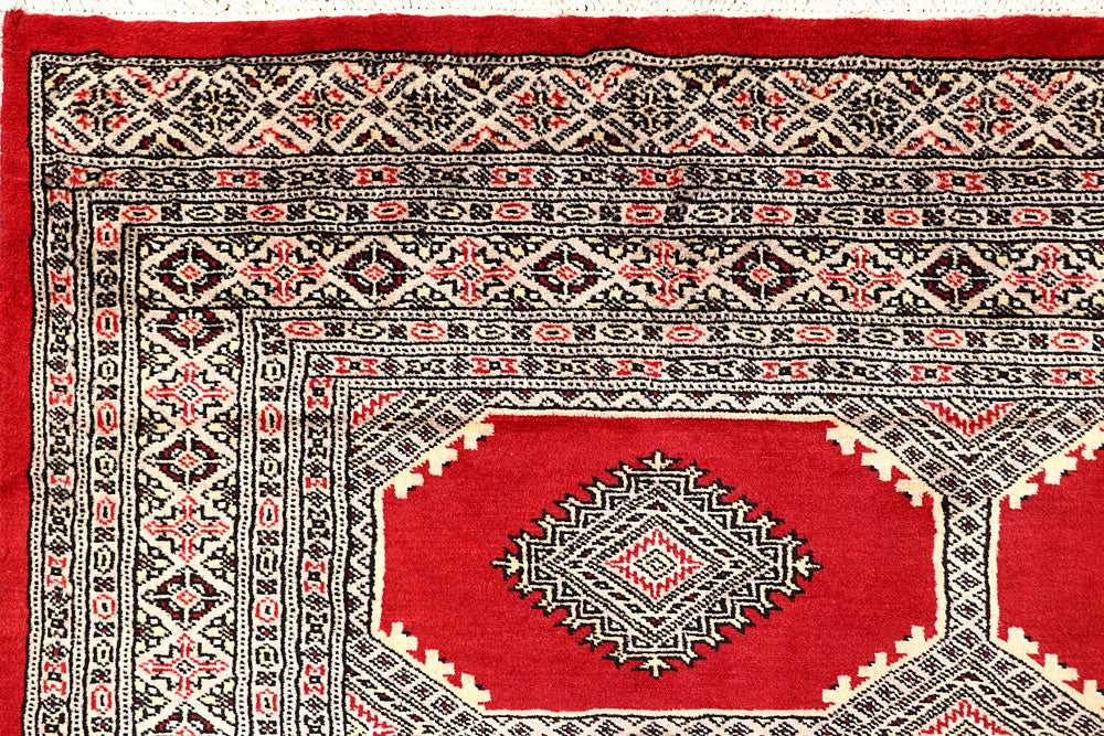 Firebrick Jaldar 6' 7 x 8' 6 - No. 59644 - ALRUG Rug Store