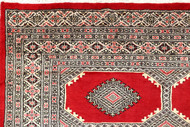 Firebrick Jaldar 6' 7 x 8' 6 - No. 59644 - ALRUG Rug Store