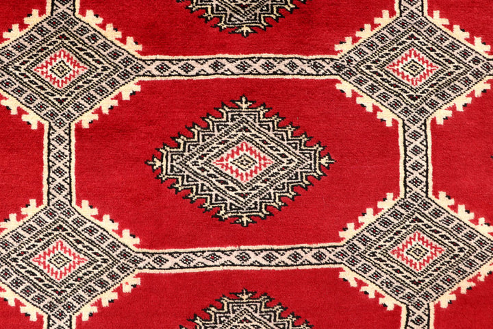 Firebrick Jaldar 6' 7 x 8' 6 - No. 59644 - ALRUG Rug Store