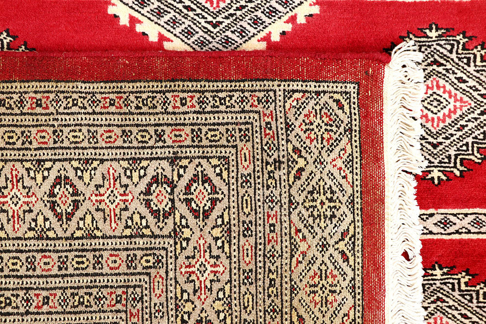 Firebrick Jaldar 6' 7 x 8' 6 - No. 59644 - ALRUG Rug Store