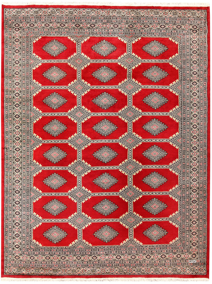 Firebrick Jaldar 6' 7 x 8' 6 - No. 59644 - ALRUG Rug Store