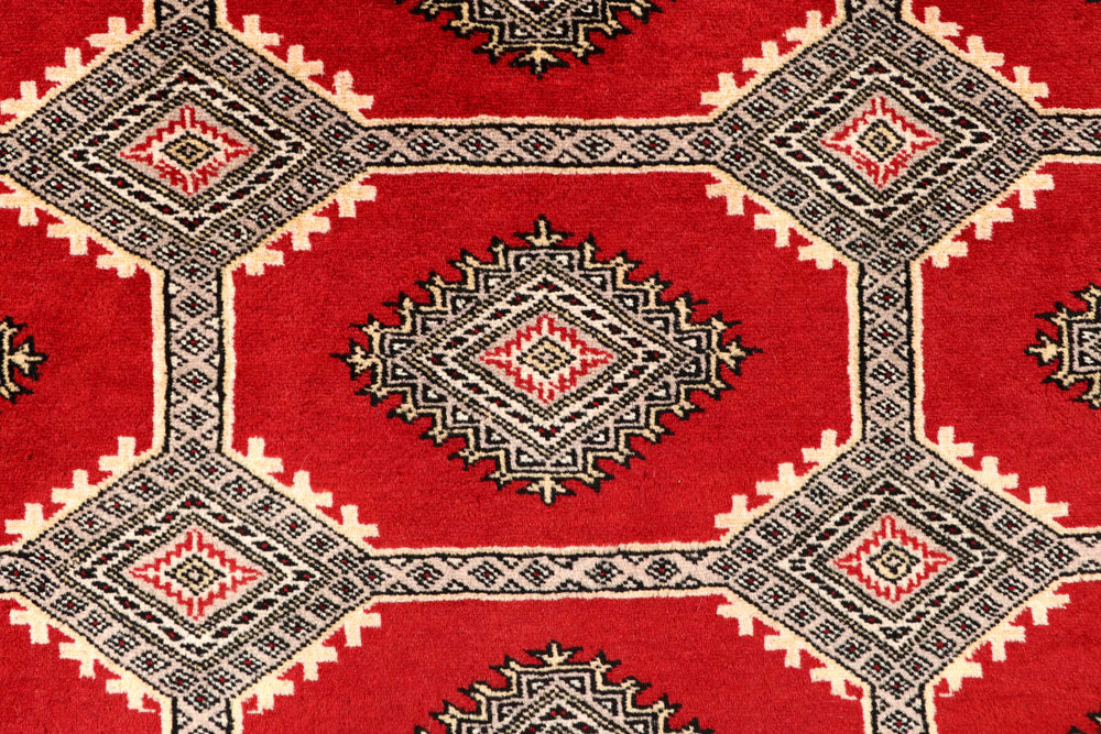Firebrick Jaldar 6' 8 x 7' 9 - No. 59646 - ALRUG Rug Store