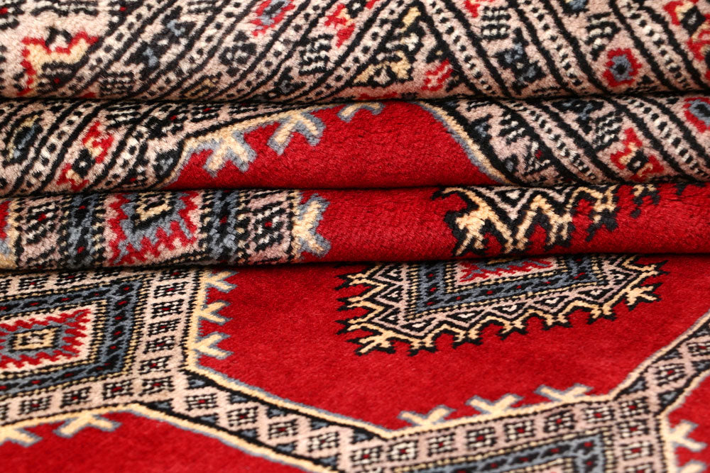 Firebrick Jaldar 6' 6 x 8' 3 - No. 59647 - ALRUG Rug Store