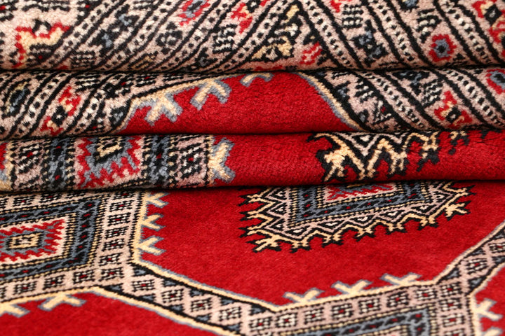 Firebrick Jaldar 6' 6 x 8' 3 - No. 59647 - ALRUG Rug Store