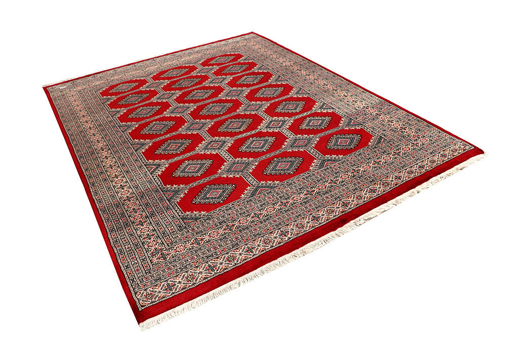 Firebrick Jaldar 6' 6 x 8' 3 - No. 59647 - ALRUG Rug Store