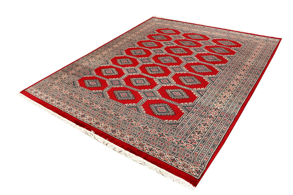 Firebrick Jaldar 6' 6 x 8' 3 - No. 59647 - ALRUG Rug Store