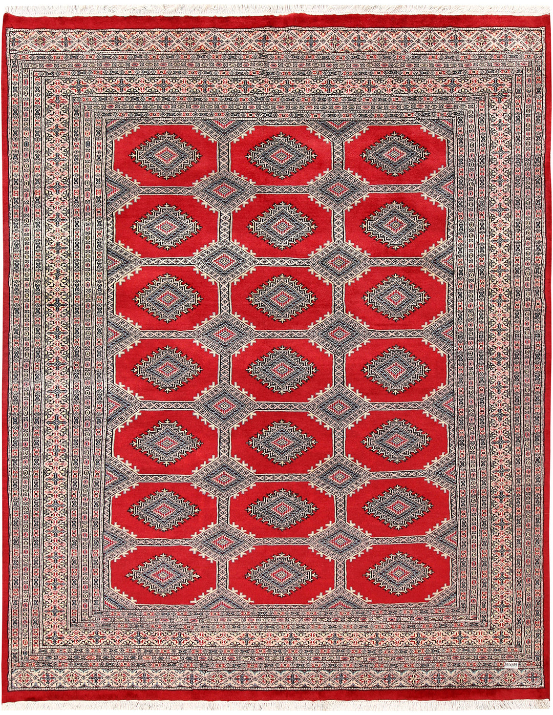 Firebrick Jaldar 6' 6 x 8' 3 - No. 59647 - ALRUG Rug Store