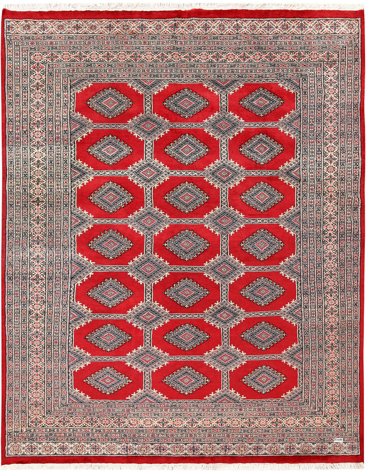 Firebrick Jaldar 6' 6 x 8' 3 - No. 59647 - ALRUG Rug Store