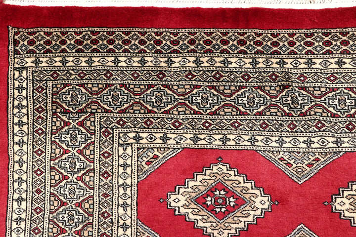 Firebrick Jaldar 6' 6 x 8' 4 - No. 59648 - ALRUG Rug Store