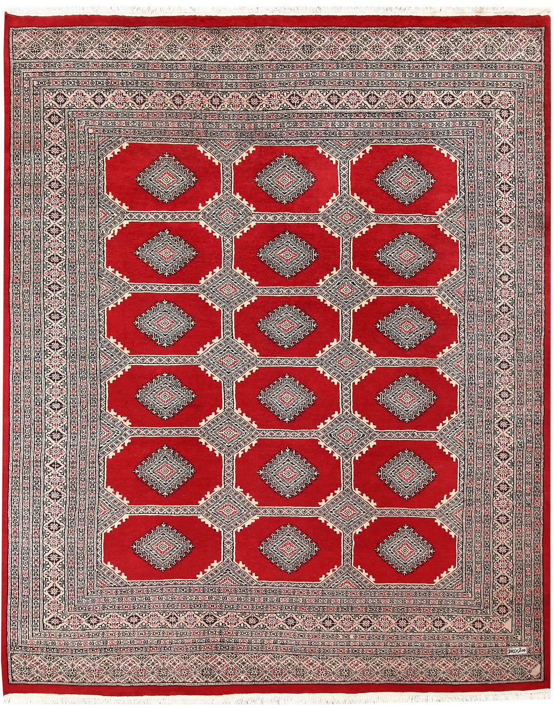 Firebrick Jaldar 6' 7 x 8' - No. 59649 - ALRUG Rug Store