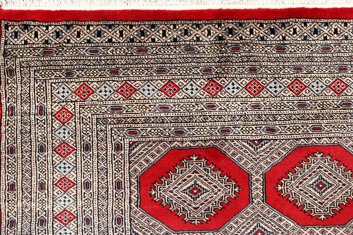 Firebrick Jaldar 6' 8 x 8' 6 - No. 59650 - ALRUG Rug Store