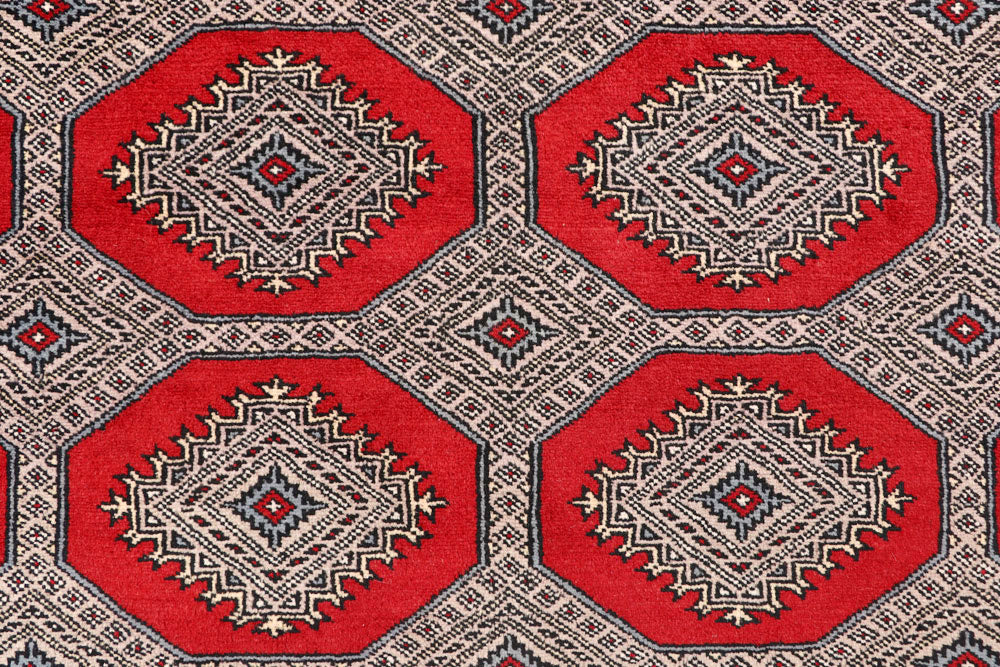 Firebrick Jaldar 6' 8 x 8' 6 - No. 59650 - ALRUG Rug Store