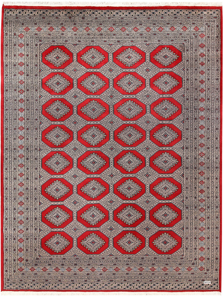 Firebrick Jaldar 6' 8 x 8' 6 - No. 59650 - ALRUG Rug Store