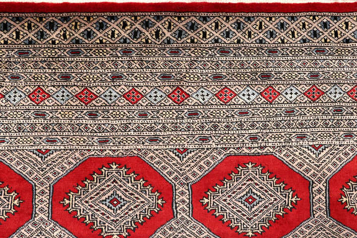 Firebrick Jaldar 6' 7 x 8' 8 - No. 59652 - ALRUG Rug Store