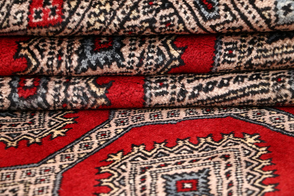 Firebrick Jaldar 6' 7 x 8' 8 - No. 59652 - ALRUG Rug Store