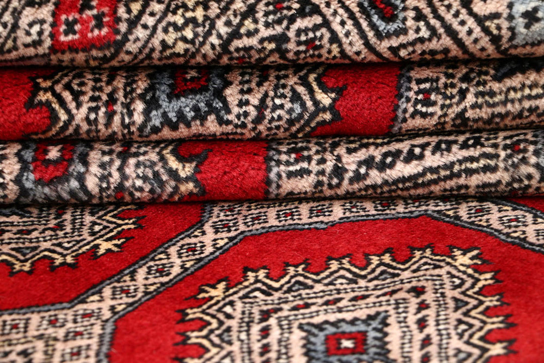 Firebrick Jaldar 6'  7" x 8'  8" - No. QA96825