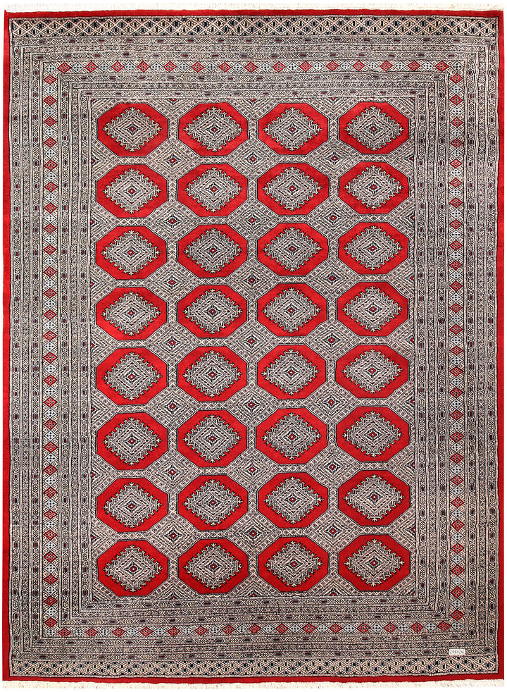 Firebrick Jaldar 6' 7 x 8' 8 - No. 59652 - ALRUG Rug Store