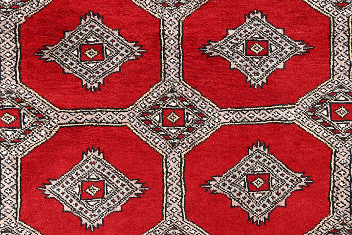 Firebrick Jaldar 6'  8" x 8'  4" - No. QA94765