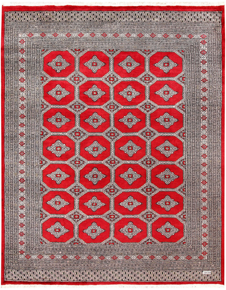 Firebrick Jaldar 6' 8 x 8' 4 - No. 59653 - ALRUG Rug Store
