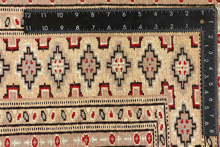 Firebrick Jaldar 6'  5" x 7'  8" - No. QA98897