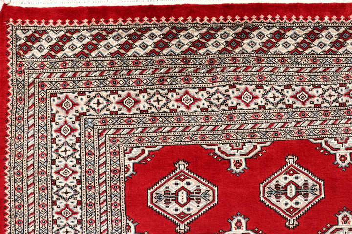 Firebrick Jaldar 6' 6 x 8' 6 - No. 59655 - ALRUG Rug Store