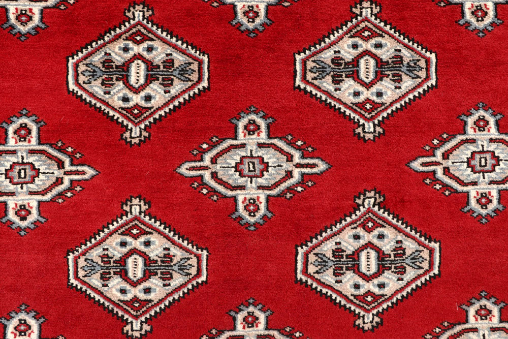 Firebrick Jaldar 6' 6 x 8' 6 - No. 59655 - ALRUG Rug Store