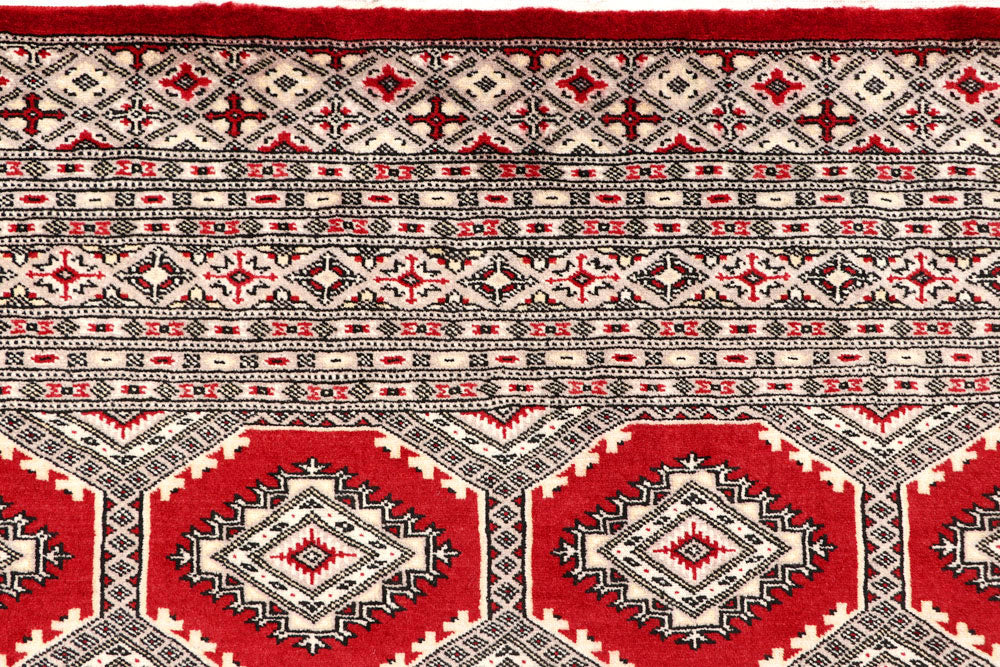 Firebrick Jaldar 6' 8 x 7' 9 - No. 59656 - ALRUG Rug Store