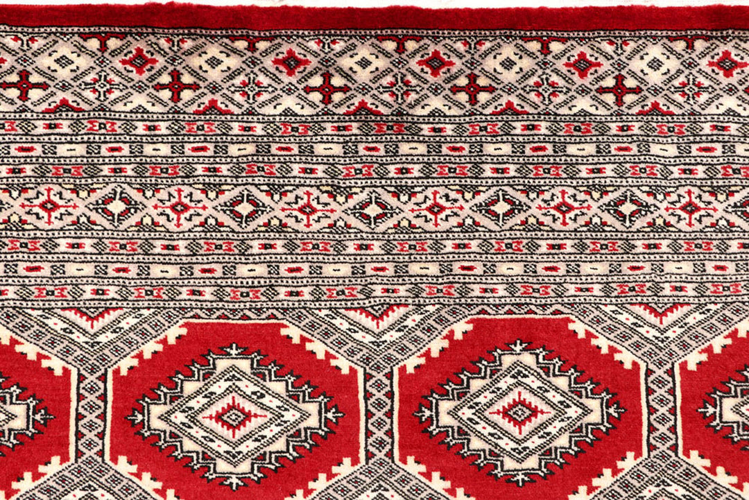 Firebrick Jaldar 6'  8" x 7'  9" - No. QA64114