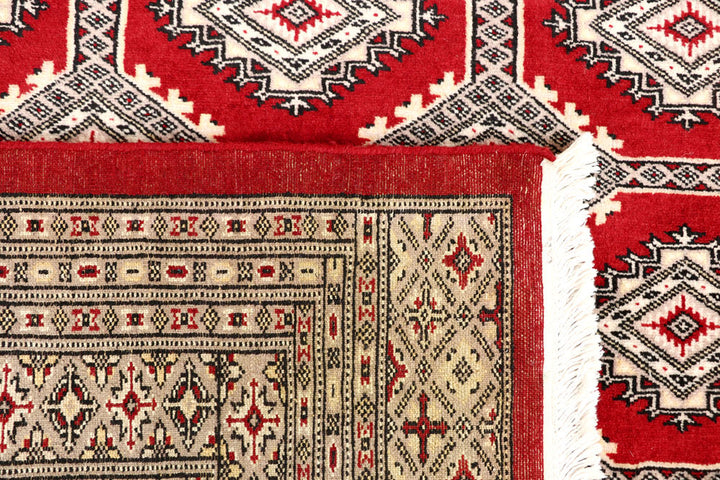 Firebrick Jaldar 6' 8 x 7' 9 - No. 59656 - ALRUG Rug Store