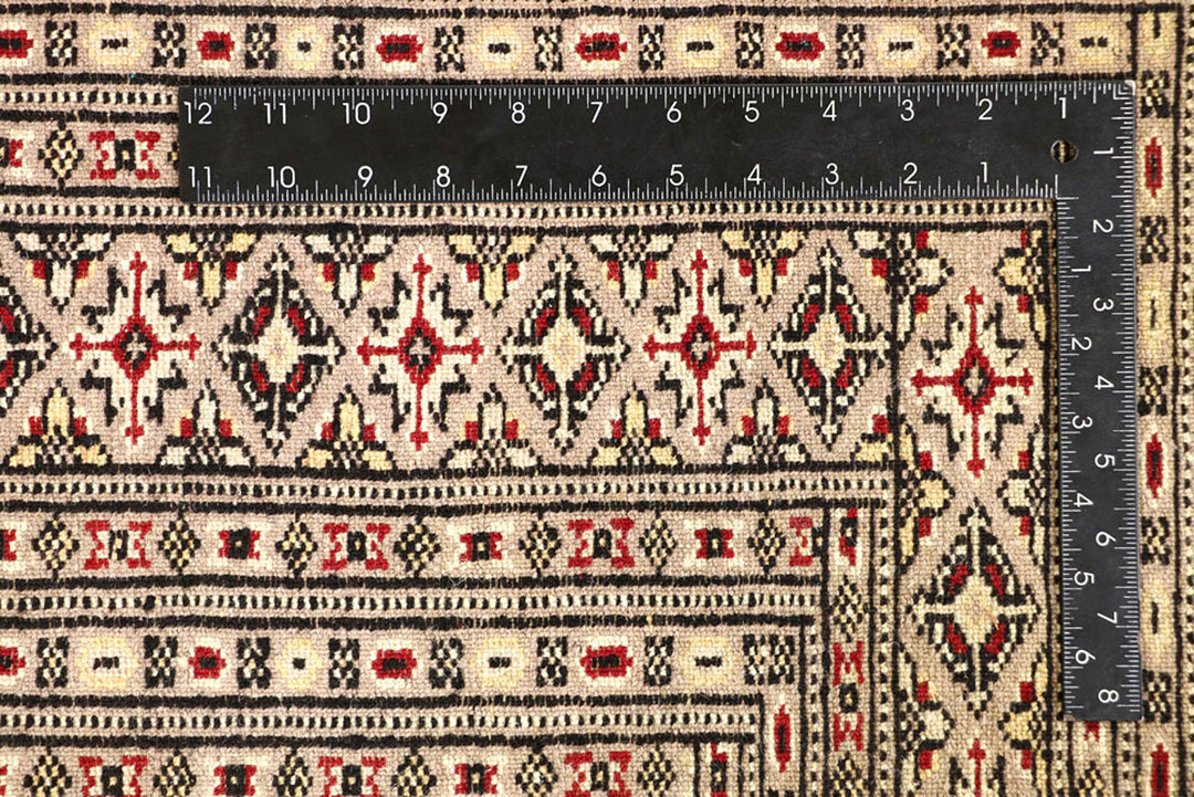 Firebrick Jaldar 6'  8" x 7'  9" - No. QA64114