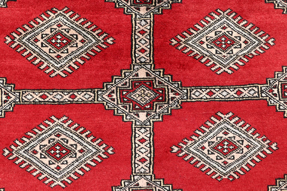 Firebrick Jaldar 6' 6 x 8' 4 - No. 59657 - ALRUG Rug Store