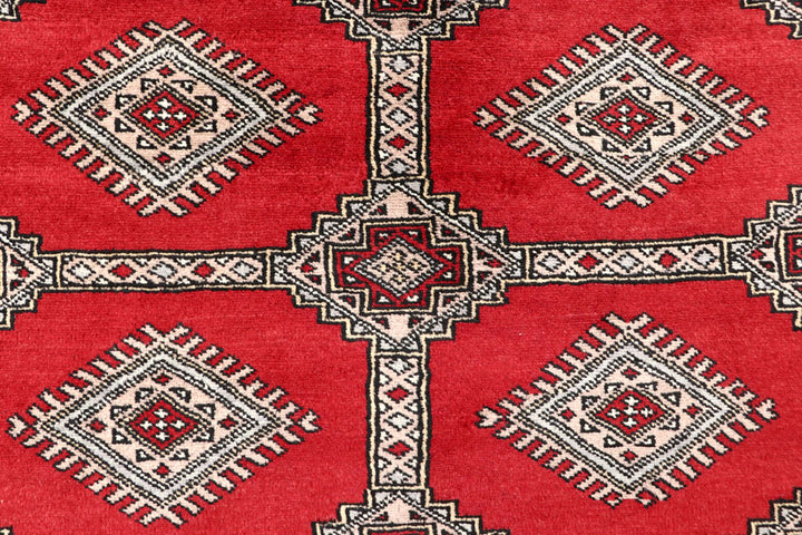 Firebrick Jaldar 6' 6 x 8' 4 - No. 59657 - ALRUG Rug Store