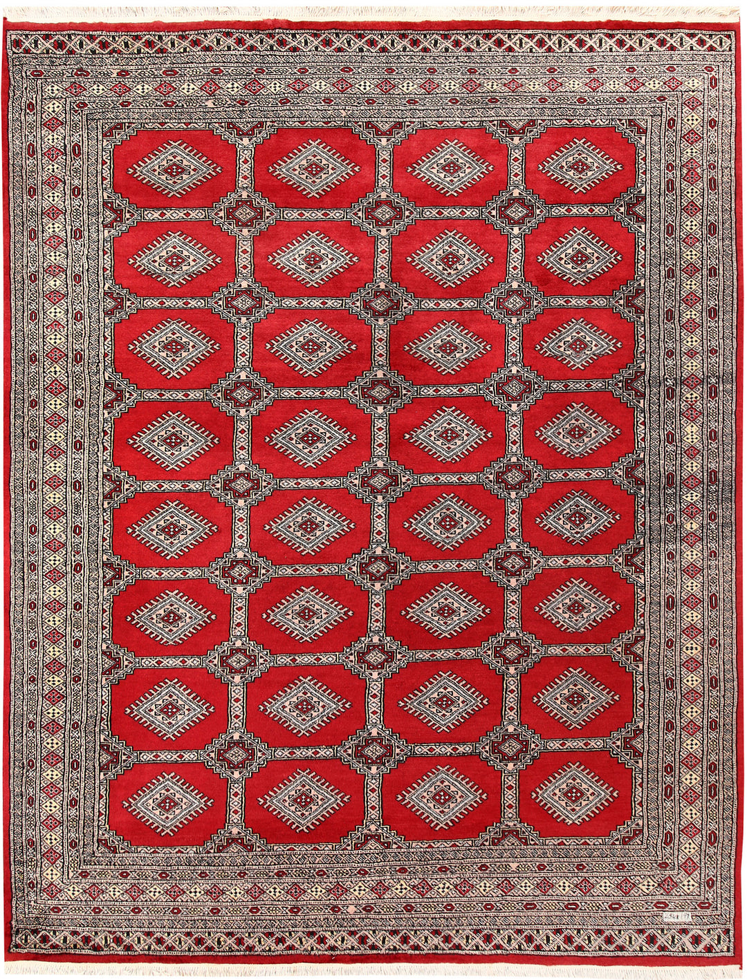 Firebrick Jaldar 6' 6 x 8' 4 - No. 59657 - ALRUG Rug Store