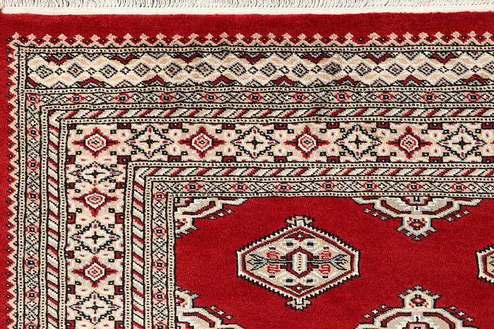 Firebrick Jaldar 6' 6 x 7' 5 - No. 59658 - ALRUG Rug Store