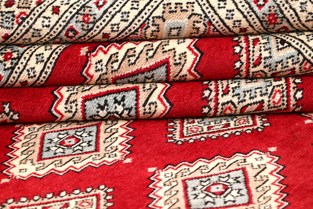 Firebrick Jaldar 6' 4 x 8' 1 - No. 59659 - ALRUG Rug Store