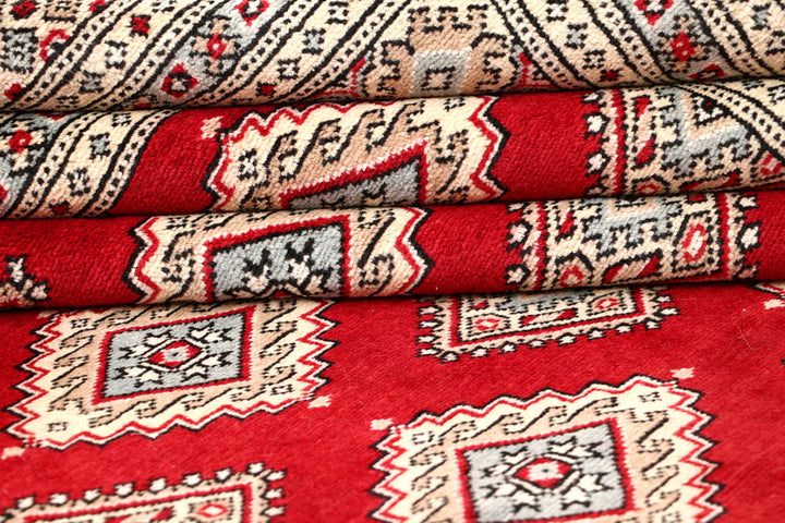 Firebrick Jaldar 6' 4 x 8' 1 - No. 59659 - ALRUG Rug Store