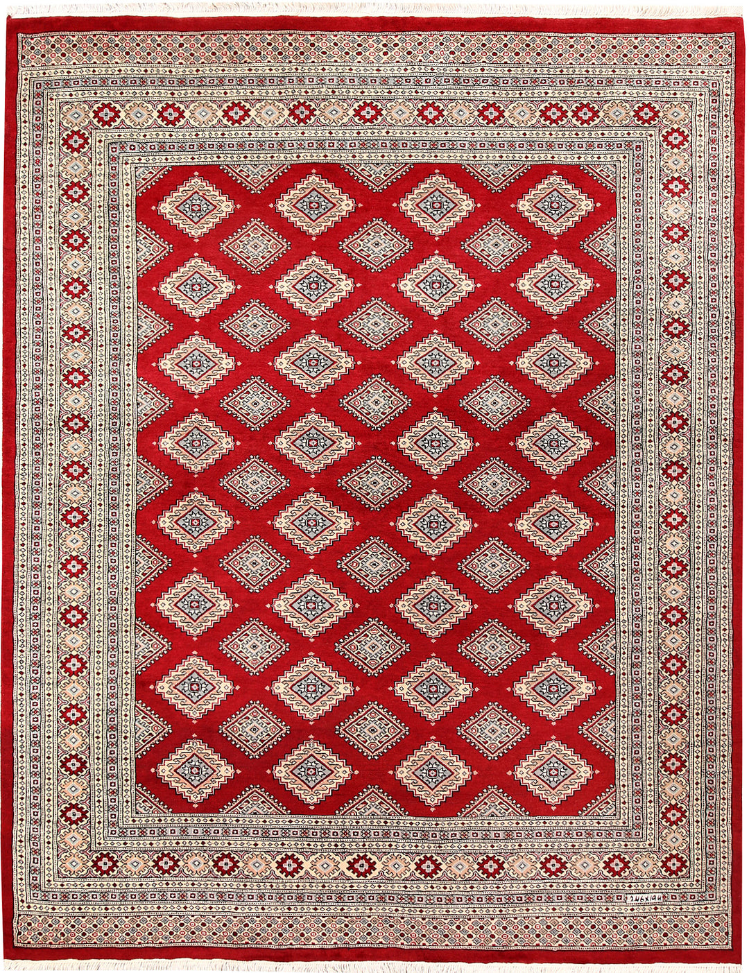 Firebrick Jaldar 6' 4 x 8' 1 - No. 59659 - ALRUG Rug Store