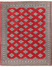 Firebrick Jaldar 6' 9 x 8' 3 - No. 59660 - ALRUG Rug Store