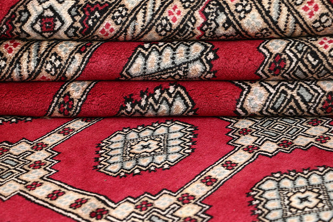 Crimson Jaldar 6'  6" x 8'  7" - No. QA24447