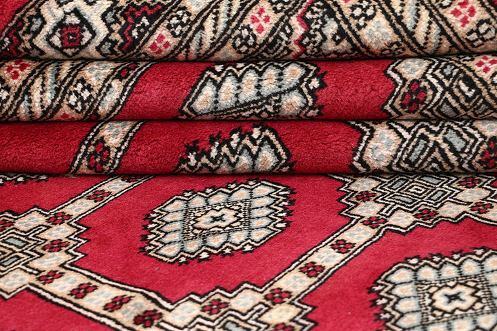 Crimson Jaldar 6'  6" x 8'  7" - No. QA24447