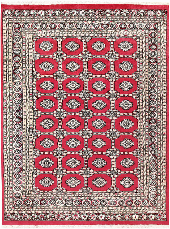 Crimson Jaldar 6' 6 x 8' 7 - No. 59661 - ALRUG Rug Store