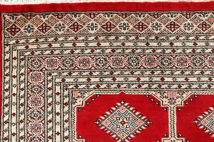 Firebrick Jaldar 6'  9" x 8'  4" - No. QA51853