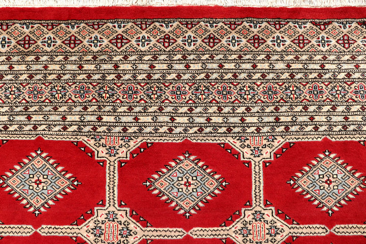 Firebrick Jaldar 6' 9 x 8' 4 - No. 59662 - ALRUG Rug Store