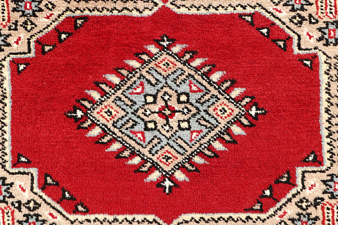 Firebrick Jaldar 6'  9" x 8'  4" - No. QA51853